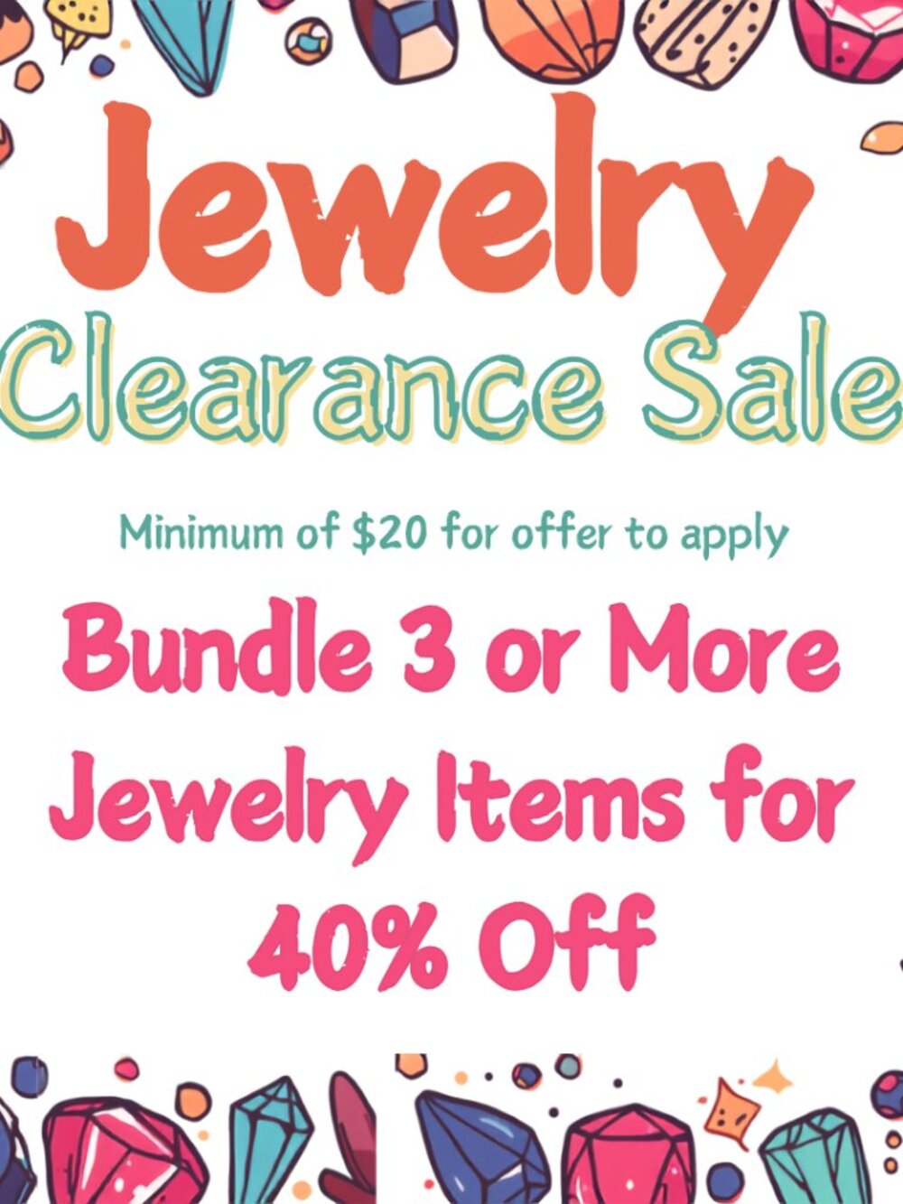 Jewelry Clearance SALE
